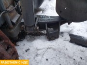 Кронштейн пневморессоры левый